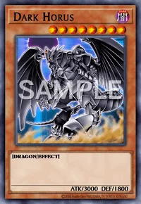 Dark Horus, Yu-Gi-Oh! card, DARK