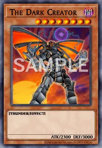 The Dark Creator, Yu-Gi-Oh! card, DARK
