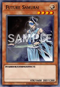 Future Samurai, Yu-Gi-Oh! card, LIGHT
