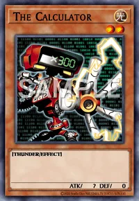 The Calculator, Yu-Gi-Oh! card, LIGHT