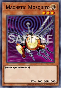 Magnetic Mosquito, Yu-Gi-Oh! card, LIGHT