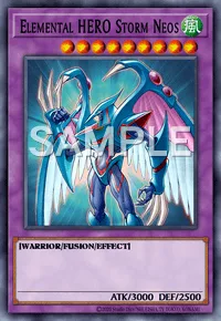 Elemental HERO Storm Neos, Yu-Gi-Oh! card, WIND