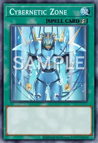 Cybernetic Zone, Yu-Gi-Oh! card, SPELL