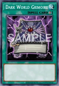 Dark World Grimoire, Yu-Gi-Oh! card, SPELL