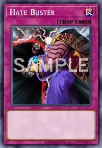 Hate Buster, Yu-Gi-Oh! card, TRAP