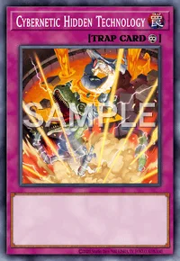Cybernetic Hidden Technology, Yu-Gi-Oh! card, TRAP
