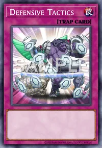 Defensive Tactics, Yu-Gi-Oh! card, TRAP