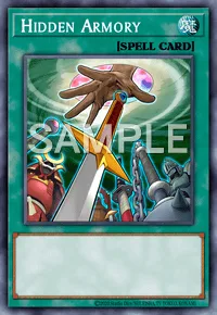 Hidden Armory, Yu-Gi-Oh! card, SPELL