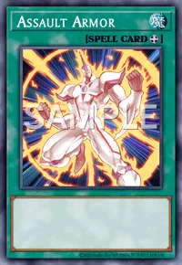 Assault Armor, Yu-Gi-Oh! card, SPELL