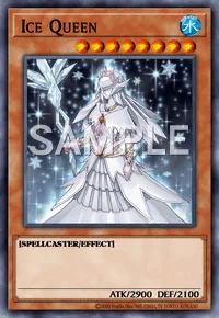 Ice Queen, Yu-Gi-Oh! card, WATER
