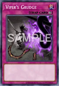 Viper's Grudge, Yu-Gi-Oh! card, TRAP