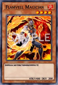 Flamvell Magician, Yu-Gi-Oh! card, FIRE