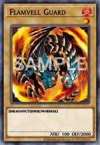Flamvell Guard, Yu-Gi-Oh! card, FIRE