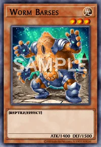 Worm Barses, Yu-Gi-Oh! card, LIGHT