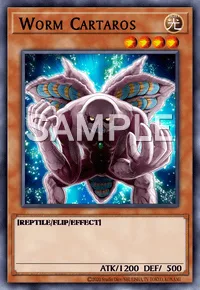 Worm Cartaros, Yu-Gi-Oh! card, LIGHT