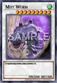 Mist Wurm, Yu-Gi-Oh! card, WIND