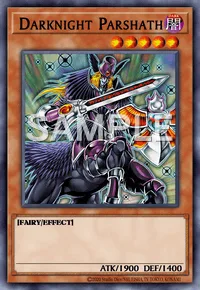 Darknight Parshath, Yu-Gi-Oh! card, DARK