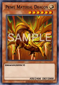Prime Material Dragon, Yu-Gi-Oh! card, LIGHT