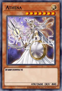 Athena, Yu-Gi-Oh! card, LIGHT