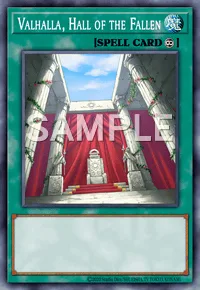 Valhalla, Hall of the Fallen, Yu-Gi-Oh! card, SPELL