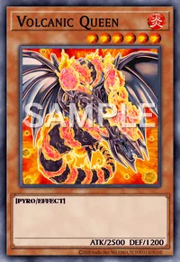 Volcanic Queen, Yu-Gi-Oh! card, FIRE