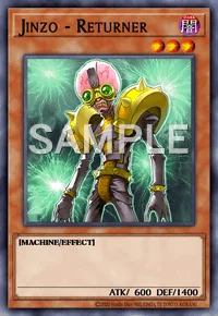 Jinzo - Returner, Yu-Gi-Oh! card, DARK