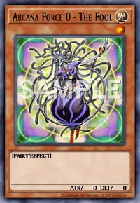Arcana Force 0 - The Fool, Yu-Gi-Oh! card, LIGHT