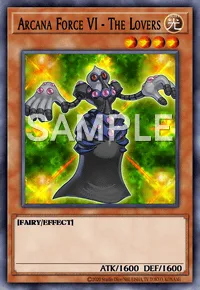 Arcana Force VI - The Lovers, Yu-Gi-Oh! card, LIGHT