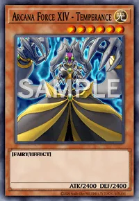 Arcana Force XIV - Temperance, Yu-Gi-Oh! card, LIGHT
