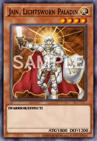 Jain, Lightsworn Paladin, Yu-Gi-Oh! card, LIGHT