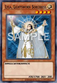 Lyla, Lightsworn Sorceress, Yu-Gi-Oh! card, LIGHT