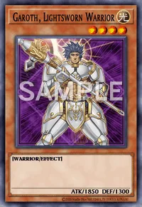 Garoth, Lightsworn Warrior, Yu-Gi-Oh! card, LIGHT