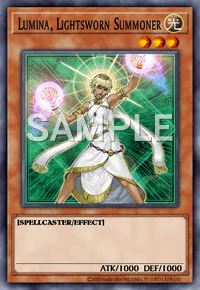Lumina, Lightsworn Summoner, Yu-Gi-Oh! card, LIGHT