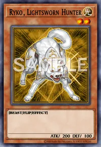 Ryko, Lightsworn Hunter, Yu-Gi-Oh! card, LIGHT