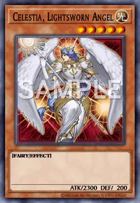 Celestia, Lightsworn Angel, Yu-Gi-Oh! card, LIGHT