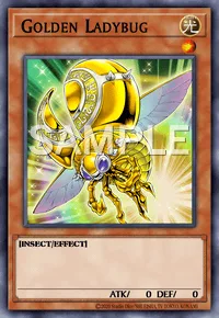Golden Ladybug, Yu-Gi-Oh! card, LIGHT