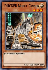 DUCKER Mobile Cannon, Yu-Gi-Oh! card, LIGHT