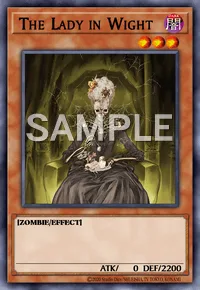 The Lady in Wight, Yu-Gi-Oh! card, DARK