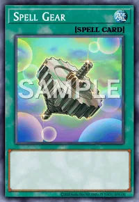 Spell Gear, Yu-Gi-Oh! card, SPELL