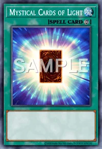 Mystical Cards of Light, Yu-Gi-Oh! card, SPELL