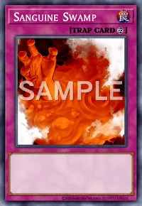 Sanguine Swamp, Yu-Gi-Oh! card, TRAP