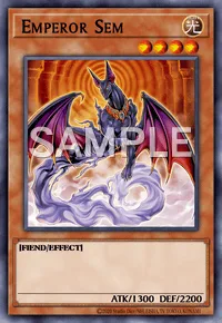 Emperor Sem, Yu-Gi-Oh! card, LIGHT