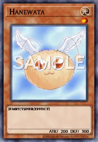 Hanewata, Yu-Gi-Oh! card, LIGHT