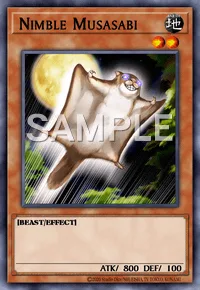 Nimble Musasabi, Yu-Gi-Oh! card, EARTH