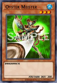 Oyster Meister, Yu-Gi-Oh! card, WATER