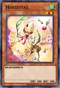 Horseytail, Yu-Gi-Oh! card, WIND