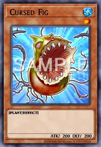 Cursed Fig, Yu-Gi-Oh! card, WATER