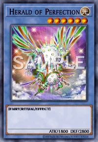 Herald of Perfection, Yu-Gi-Oh! card, LIGHT