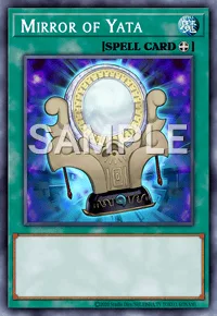 Mirror of Yata, Yu-Gi-Oh! card, SPELL