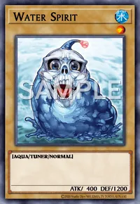 Water Spirit, Yu-Gi-Oh! card, WATER
